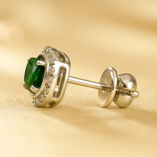 Emerald earrings