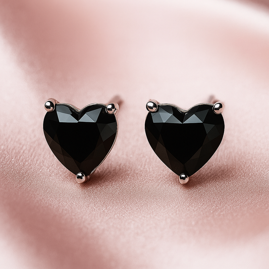 Heart Stud Earrings