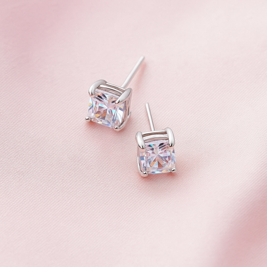 Silver Stud Earrings