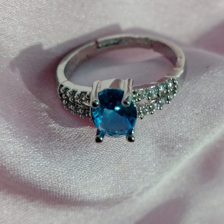 Bella Sky Blue Ring